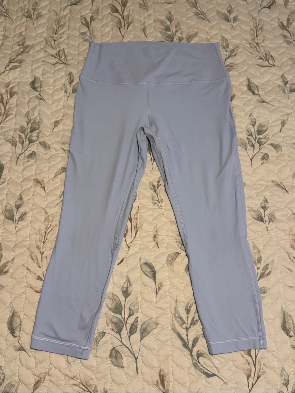 lululemon athletica Light Blue Cropped Leggings